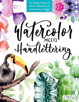 Cover image for 9786057834140 - Watercolour Meets Hand Lettering