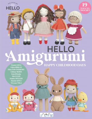 Cover image for 9786057834546 - HELLO Amigurumi