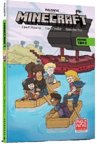 Cover image for 9786177940356 - Minecraft comic (Ukrainian language)