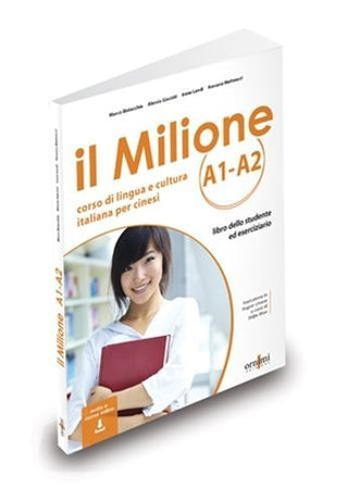 Cover image for 9786185554132 - il Milione A1-A2 + online audio + resources - Italian course for CHINESE speakers