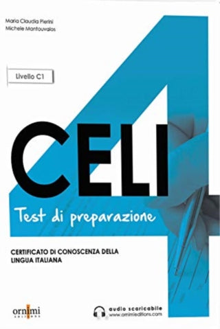 Cover image for 9786188458635 - Celi 4 - Test di preparazione + online audio. C1