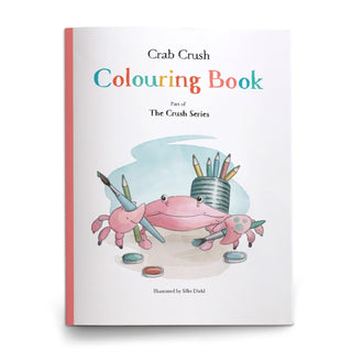 Cover image for 9788090812147 - Crab Crush Colouring Book