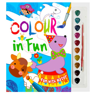 Cover image for 9788183851565 - Colour In Fun (Blue)