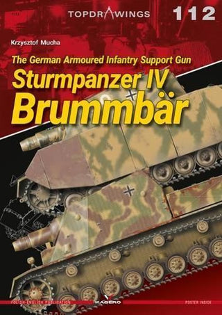 Cover image for 9788366673274 - The German Armoured Infantry Support Gun Sturmpanzer IV Brummbar