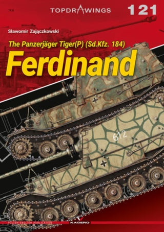 Cover image for 9788366673724 - The Panzerjäger Tiger(P) (Sd.Kfz. 184) Ferdinand