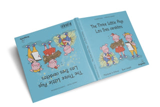 Cover image for 9788409659326 - The Three Little Pigs / Los tres cerditos