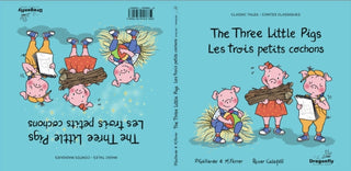 Cover image for 9788409756063 - The Three Little Pigs  / Les Trois Petits Cochonss