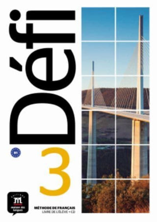 Cover image for 9788416943593 - Defi 3 – Livre de l’eleve + audio MP3. B1