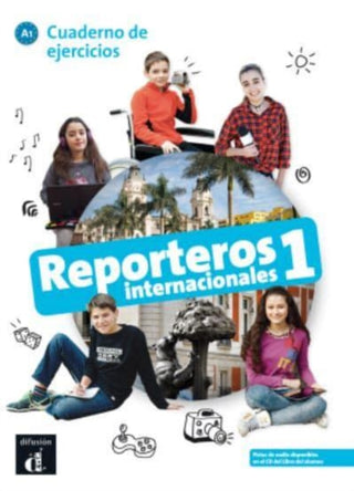 Cover image for 9788416943777 - Reporteros internacionales 1 - Cuaderno de ejercicios + audio download. A1