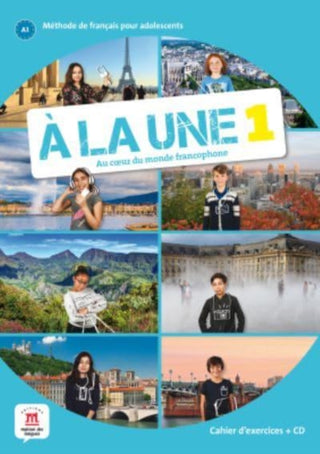 Supplemental image for 9788417260873 - A la une 1 - Cahier d'exercices + online audio (A1)