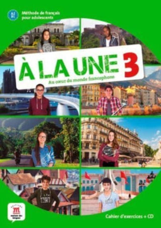 Supplemental image for 9788417260934 - A la une 3 - Cahier d'exercices (A2-B1) + audio MP3. A2/B1