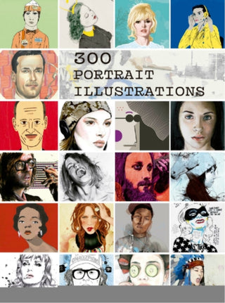Cover image for 9788417557751 - 300 Portrait Illustrations