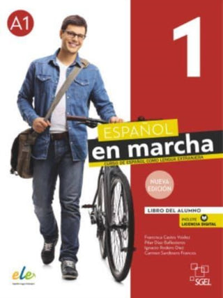 Cover image for 9788417730390 - Espanol en marcha 1 + licencia digital. Libro del alumno. A1. Nueva edicion