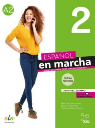 Cover image for 9788417730420 - Espanol en marcha 2 - Libro del alumno + licencia digital. A2. Nueva edicion