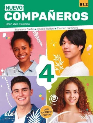 Cover image for 9788417730543 - Nuevo Companeros 4 - Libro del alumno + licencia digital. B1.2