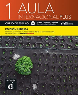 Cover image for 9788419236043 - Aula internacional Plus 1 - Edicion hibrida - Libro del alumno A1 + MP3