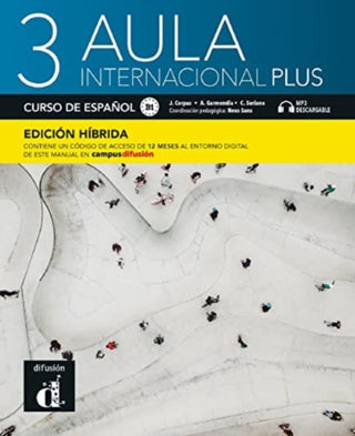 Cover image for 9788419236081 - Aula internacional Plus 3 - Edicion hibrida - Libro del alumno B1 + MP3