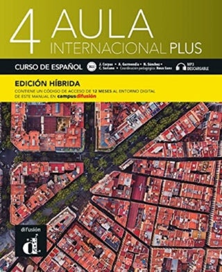 Cover image for 9788419236098 - Aula internacional Plus 4 - Edicion hibrida - Libro del alumno + audio MP3. B2