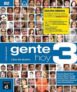 Cover image for 9788419236302 - Gente hoy 3 - Edicion hibrida - Libro del alumno + audio MP3