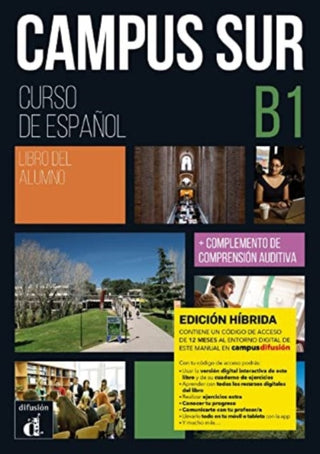 Cover image for 9788419236371 - Campus Sur B1 - Edicion hibrida - Libro del alumno