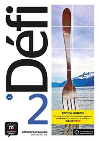 Cover image for 9788419236555 - Defi 2 - Edition hybride - Livre de l'eleve + audio MP3. A2