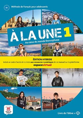 Cover image for 9788419236753 - A la une 1 - Edition hybride - Livre de l'eleve + audio MP3. A1