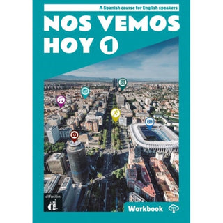 Cover image for 9788419273178 - Nos vemos hoy 1 - Edicion inglesa Cuaderno de ejercicios + audio MP3