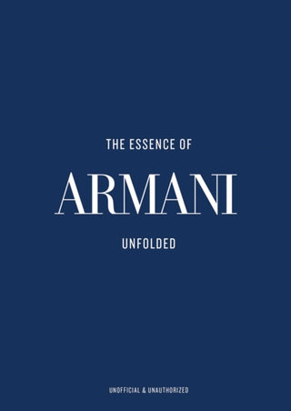 Cover image for 9788785374189 - The Essence of Armani