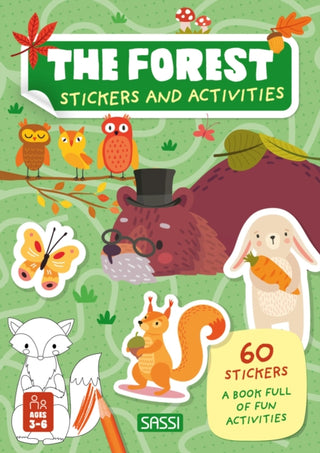 Cover image for 9788830313194 - Stickers and Activities. The Forest