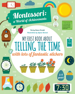 Cover image for 9788854416000 - My First Book About Telling Time