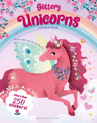 Cover image for 9788854419551 - Glittery Unicorns: Sticker Book