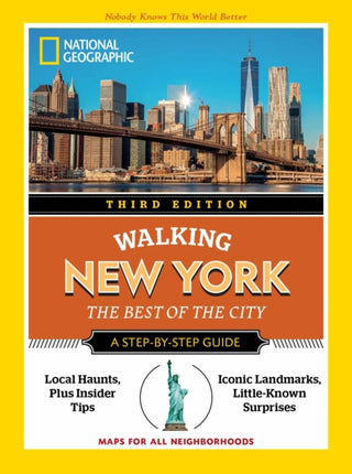 Cover image for 9788854419681 - National Geographic Walking New York, 3rd Edition