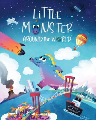 Supplemental image for 9788854420052 - Little Monster Around the World