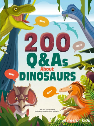 Cover image for 9788854420199 - 200 Q&As About Dinosaurs