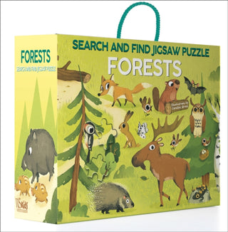 Cover image for 9788854420687 - Forests: Search and Find Jigsaw Puzzle