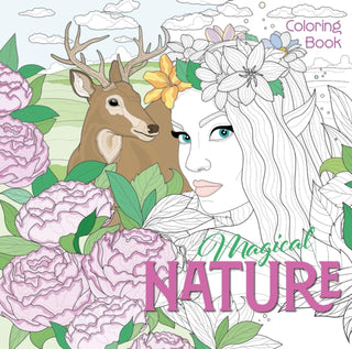 Cover image for 9788854421233 - Magical Nature Colouring Book
