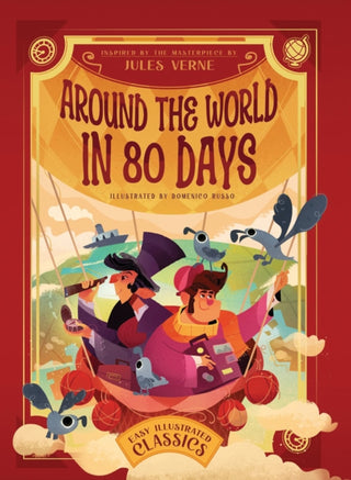 Cover image for 9788854421318 - Around the World in 80 Days