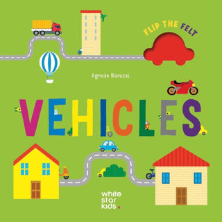 Cover image for 9788854421950 - Vehicles: Flip the Felt