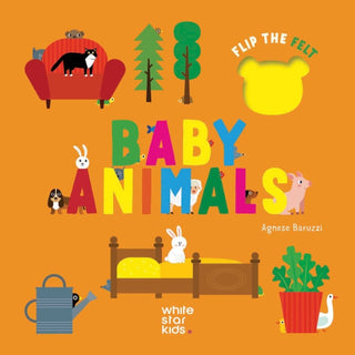 Cover image for 9788854421967 - Baby Animals: Flip the Felt