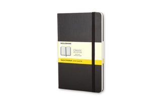 Cover image for 9788883701139 - Moleskine Classic Notebook, Large, Squared, Black, Hard Cover (5 x 8.25)