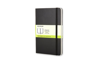 Cover image for 9788883701146 - Moleskine Large Plain Notebook Black