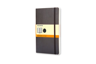 Cover image for 9788883707162 - Moleskine Soft Large Ruled Notebook Black