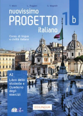 Cover image for 9788899358488 - Nuovissimo Progetto italiano 1b + IDEE online code