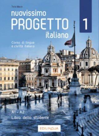 Cover image for 9788899358501 - Nuovissimo Progetto italiano 1 - Libro dello studente + IDEE code