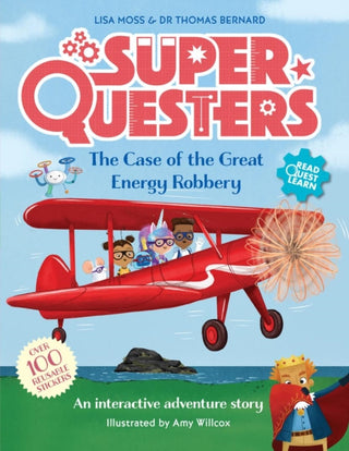 Cover image for 9789083294308 - SuperQuesters: The Case of the Great Energy Robbery