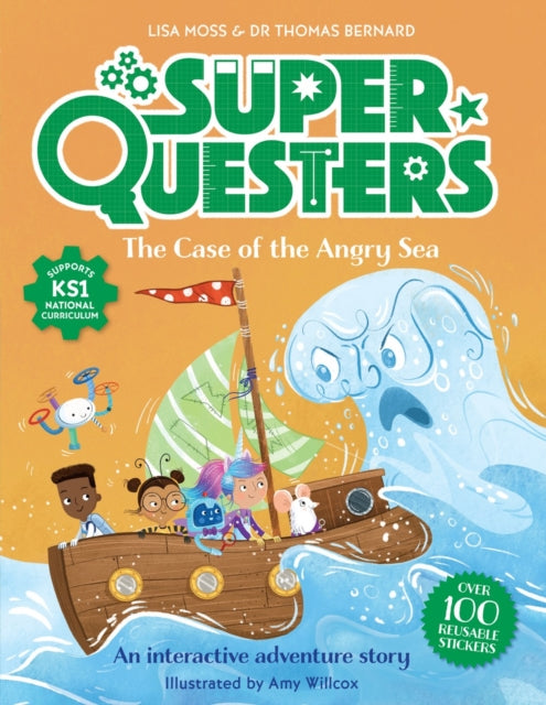 Cover image for 9789083294391 - SuperQuesters: The Case of the Angry Sea