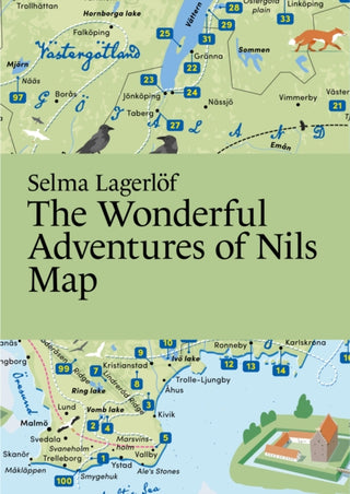 Supplemental image for 9789152721759 - Selma Lagerlof, The Wonderful Adventures of Nils Map