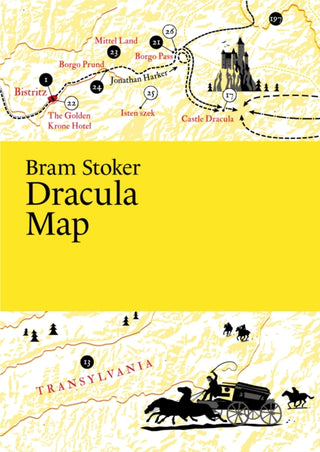 Supplemental image for 9789152770948 - Bram Stoker, Dracula Map