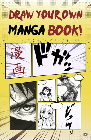 Cover image for 9789188369185 - Draw Your Own Manga Book