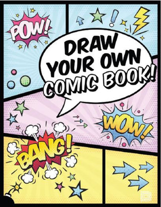 Cover image for 9789188369284 - Draw Your Own Comic Book!